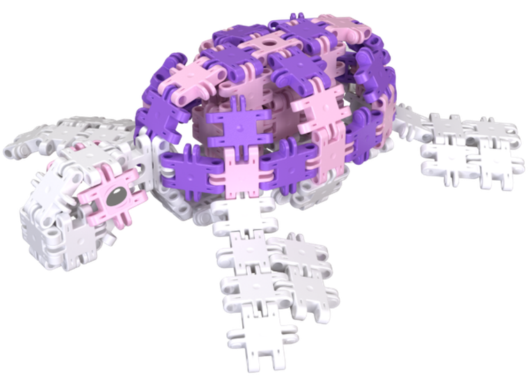 Clics, Nano, Fantastyczni Konstruktorzy, klocki konstrukcyjne, 125 elementów