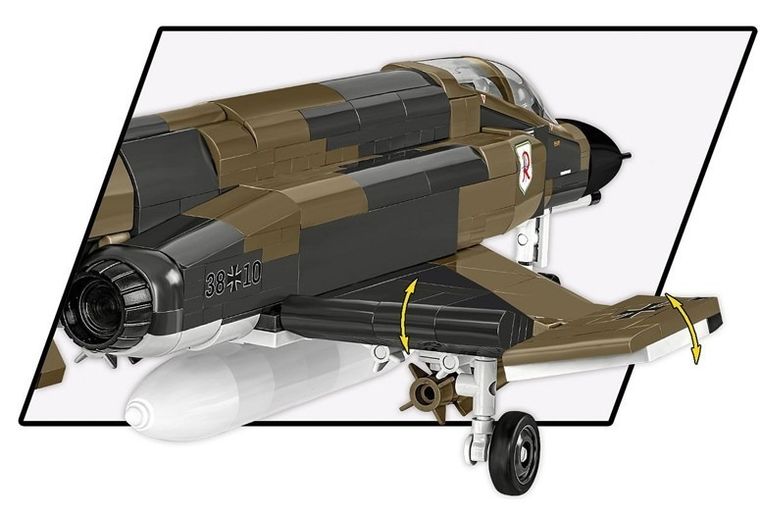 Cobi, Armed Forces, F-4F Phantom II, klocki, 676 elementów