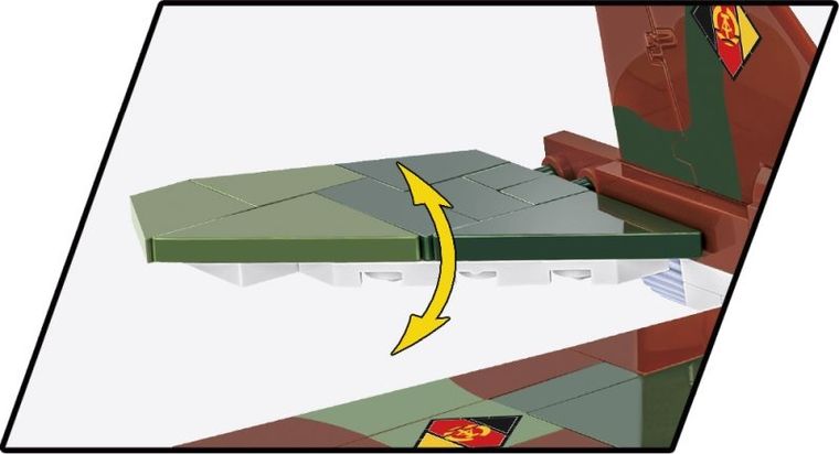 Cobi, Armed Forces, MiG-29 (EAST GERMANY), klocki, 545 elementów