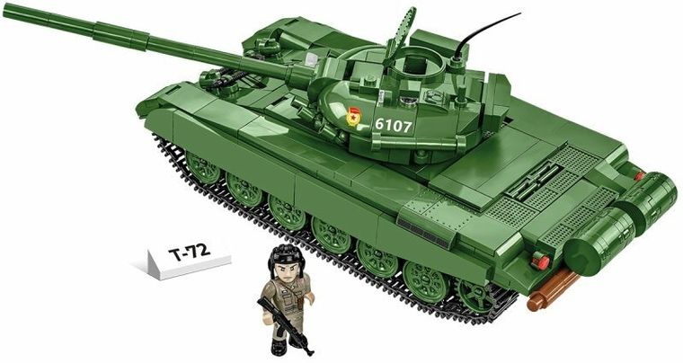 Cobi, Armed Forces, T-72 East Germany/Soviet, 1:35, klocki, 680 elementów