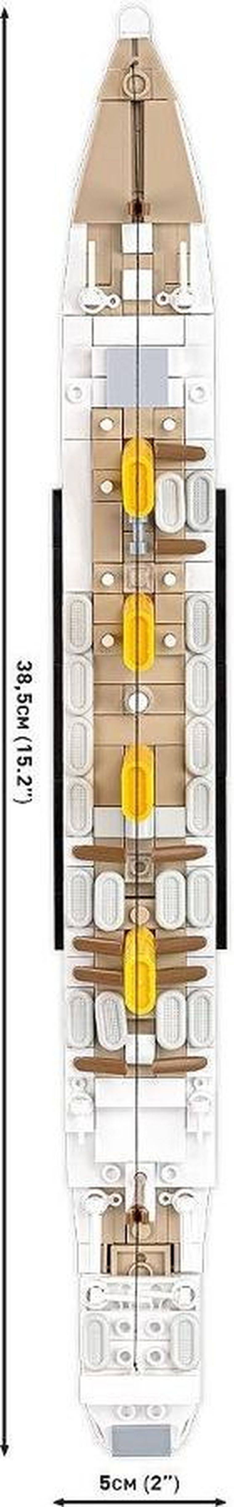 Cobi, Historical Collection, Great War, H.M.H.S. Britannic, klocki, 636 elementów