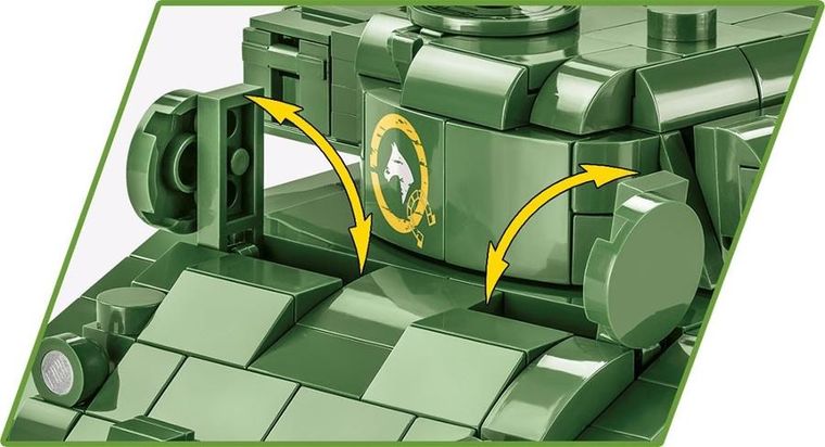 Cobi 2276 - Char Sherman IC Firefly Hybrid (Jeu de Construction