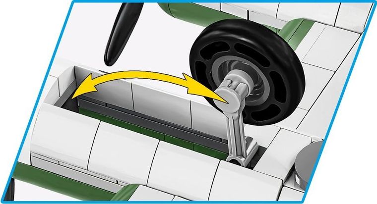 Cobi, Historical Collection, WWII, Boeing B-17G Flying Fortress, klocki, 1210 elementów