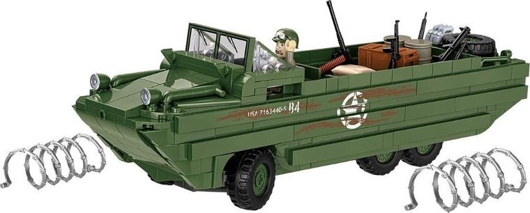 Cobi, Historical Collection WWII, DUKW Amphibia, 1:35, klocki, 508 elementów