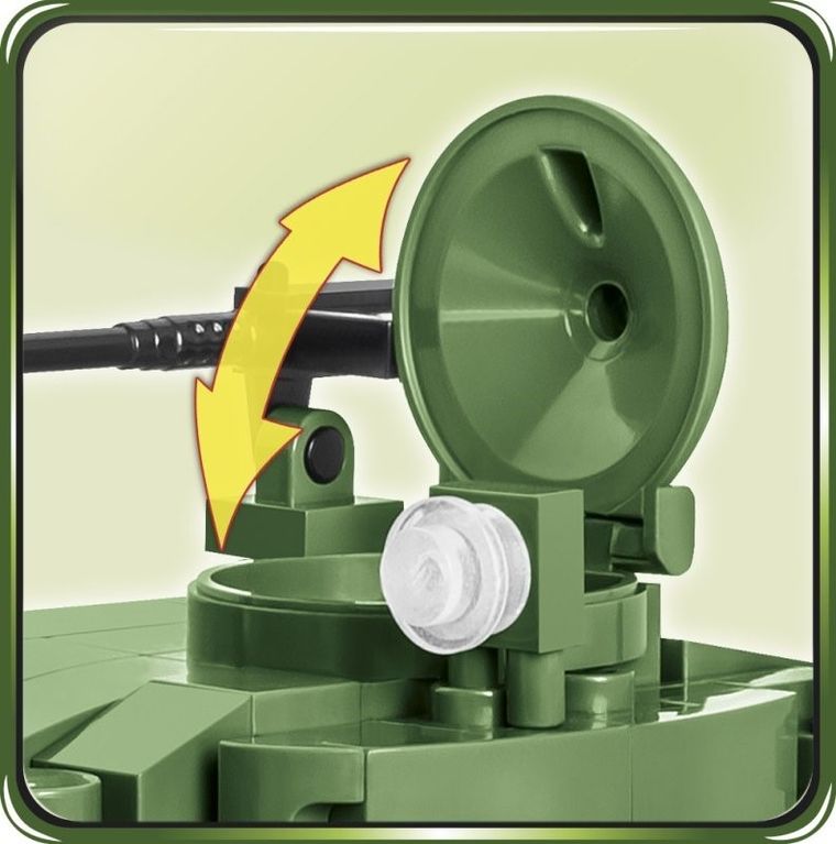 Cobi, Historical Collection, WWII M24 CHAFFEE, 590 klocków