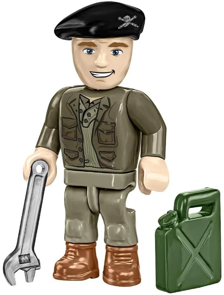 Cobi, Historical Collection WWII, Pz.Kpfw. VI Tiger Ausf. E, klocki, 870 elementów