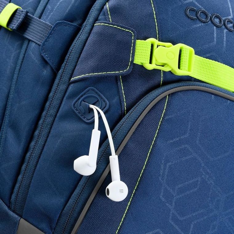 Coocazoo, Mate, plecak szkolny, 4-komorowy, Blue Bash