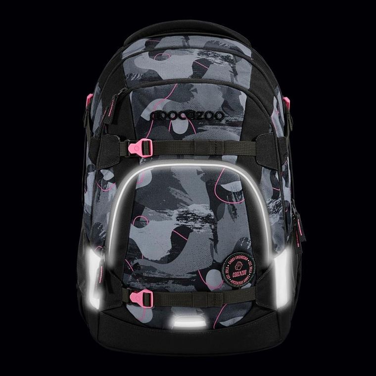 Coocazoo, Mate, plecak szkolny, 4-komorowy, Bubble Brush