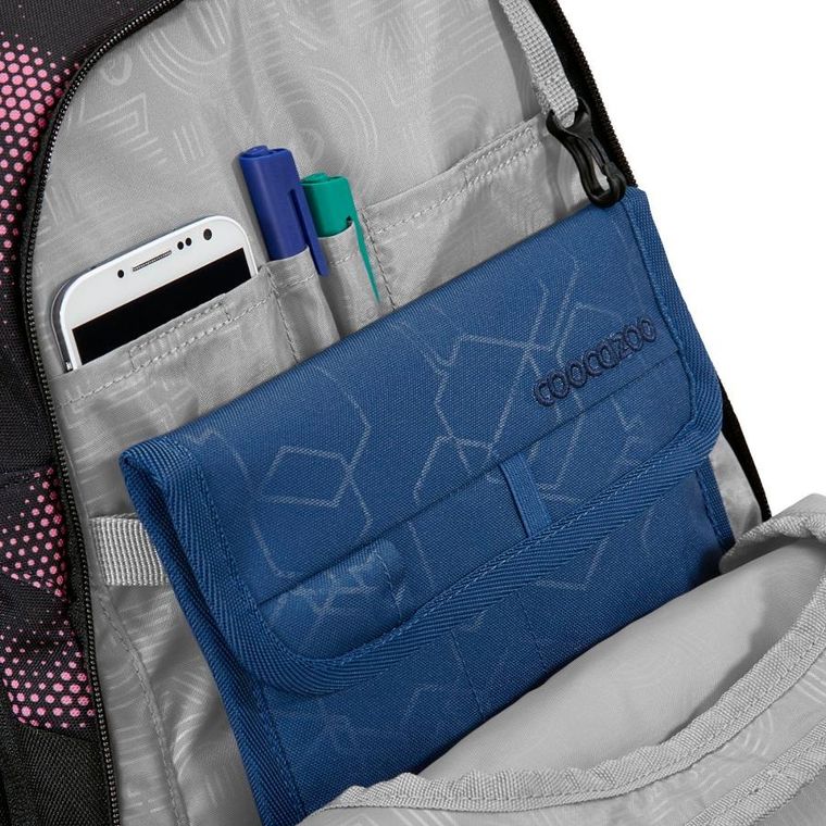 Coocazoo, Porter, plecak szkolny, 5-komorowy, Pink Illusion