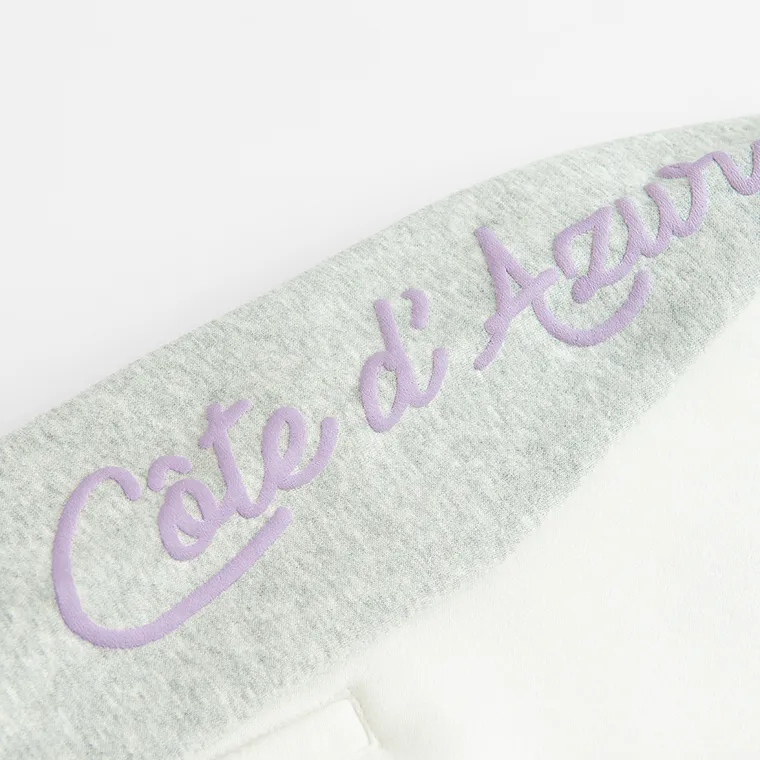 Cool Club, Bluza bejsbolówka dziewczęca, rozpinana, mix