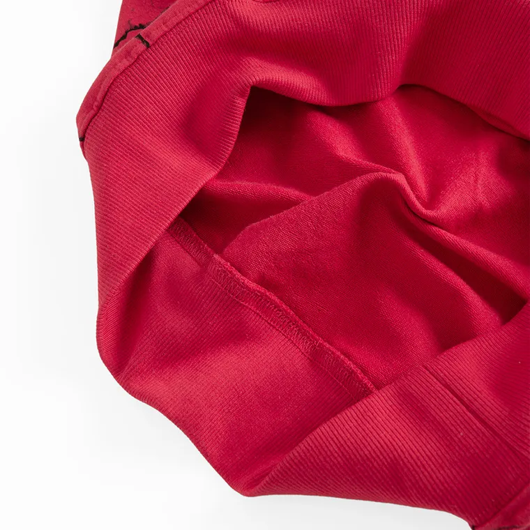 Cool Club, Bluza chłopięca z kapturem, oversize, czerwona