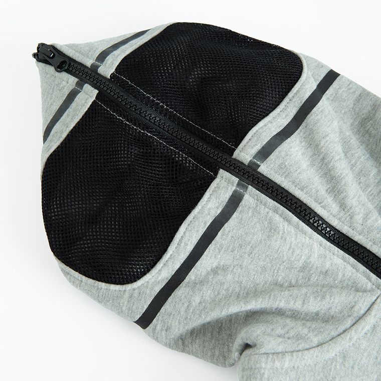 Cool Club, Bluza chłopięca z kapturem, rozpinana, szara