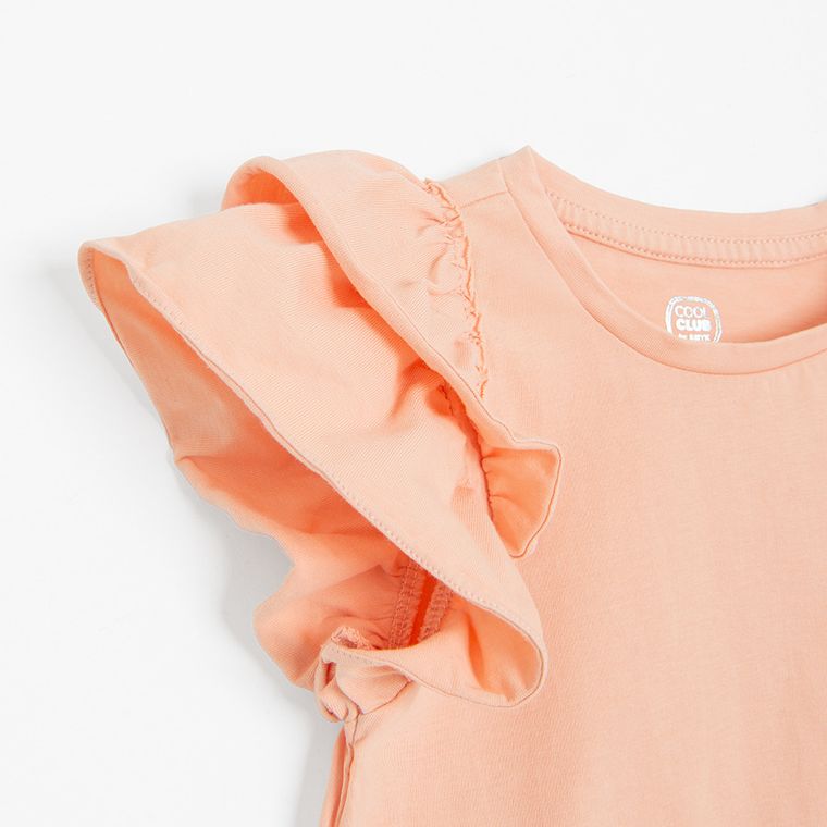 Cool Club, Bluzka dziewczęca z krótkim rękawem, mix, zestaw, 3 szt.