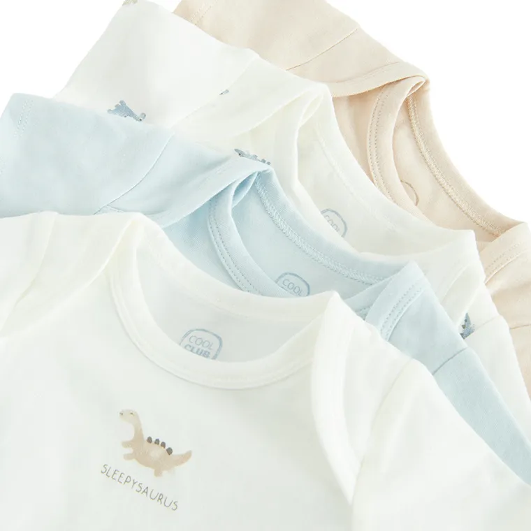 Cool Club, Body chłopięce z krótkim rękawem, mix, zestaw, 4 szt.