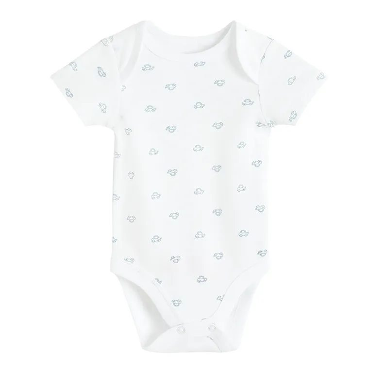 Cool Club, Body chłopięce z krótkim rękawem, mix, zestaw, 7 szt.