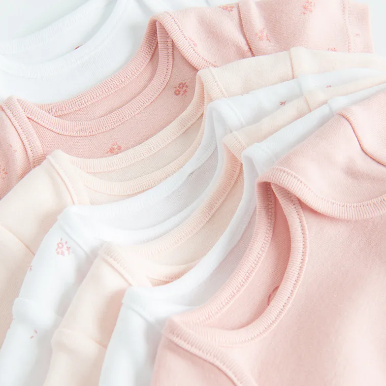 Cool Club, Body dziewczęce z krótkim rękawem, mix, zestaw, 7 szt.