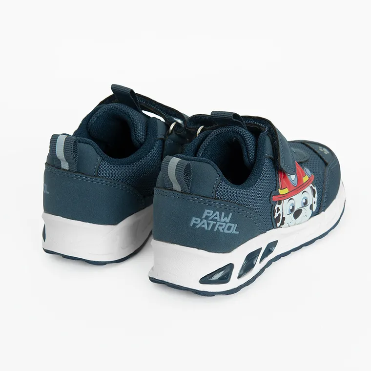 Cool Club, Buty sportowe chłopięce, granatowe, świecąca podeszwa, Psi Patrol