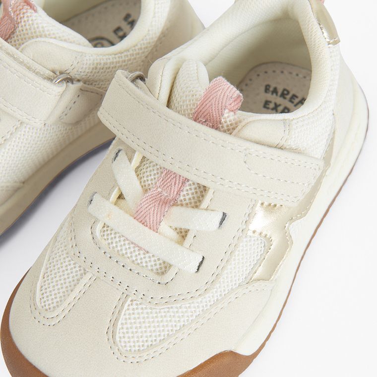 Cool Club, Buty sportowe dziewczęce, beżowe, podeszwa Barefoot