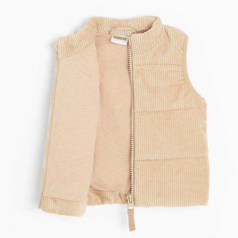 Cool Club, Komplet chłopięcy, Bezrękawnik, Bluzka z długim rękawem, Spodnie dresowe, mix, Snoopy