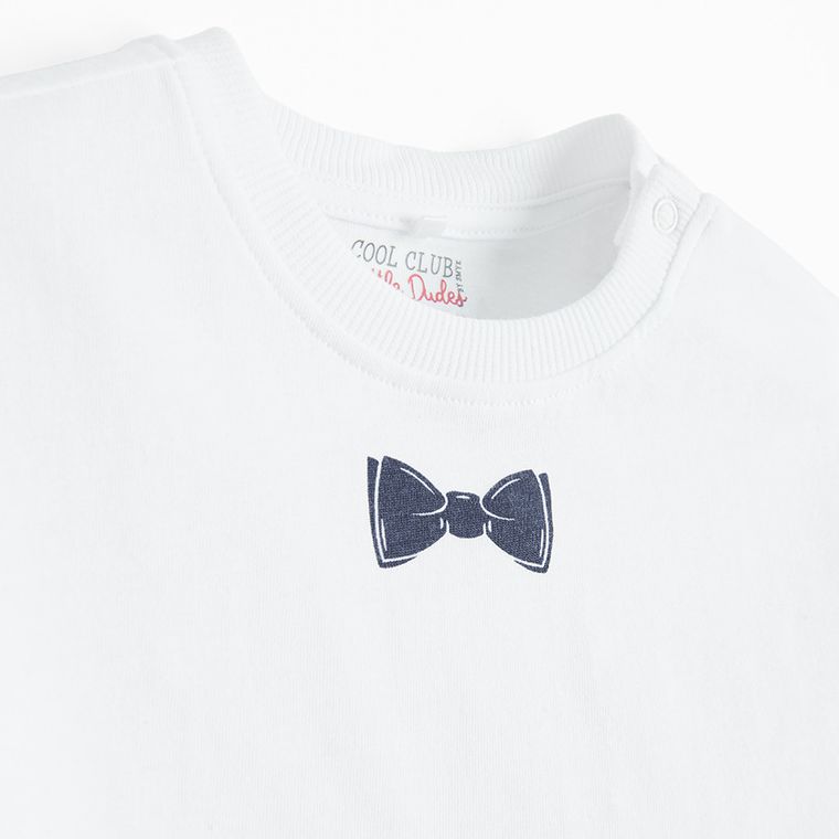 Cool Club, Komplet chłopięcy, Bluza, rozpinana, T-shirt, Spodnie dresowe, mix