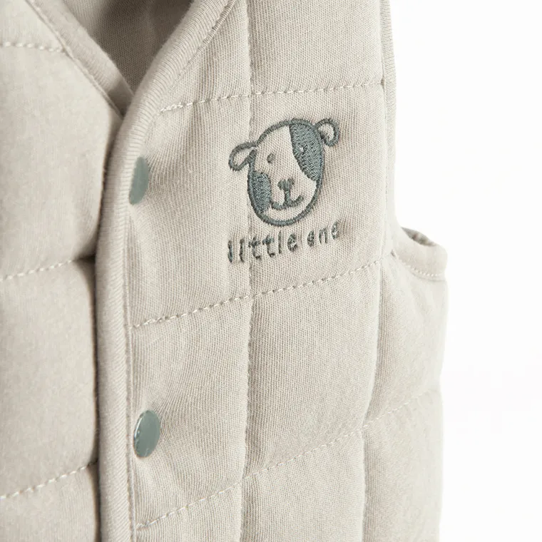 Cool Club, Komplet chłopięcy, Body z długim rękawem, Kamizelka, Spodnie dresowe, mix