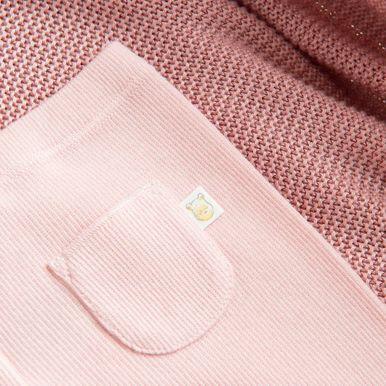 Cool Club, Komplet dziewczęcy, Body z długim rękawem, Legginsy, Opaska, prążkowany, mix, Kubuś Puchatek