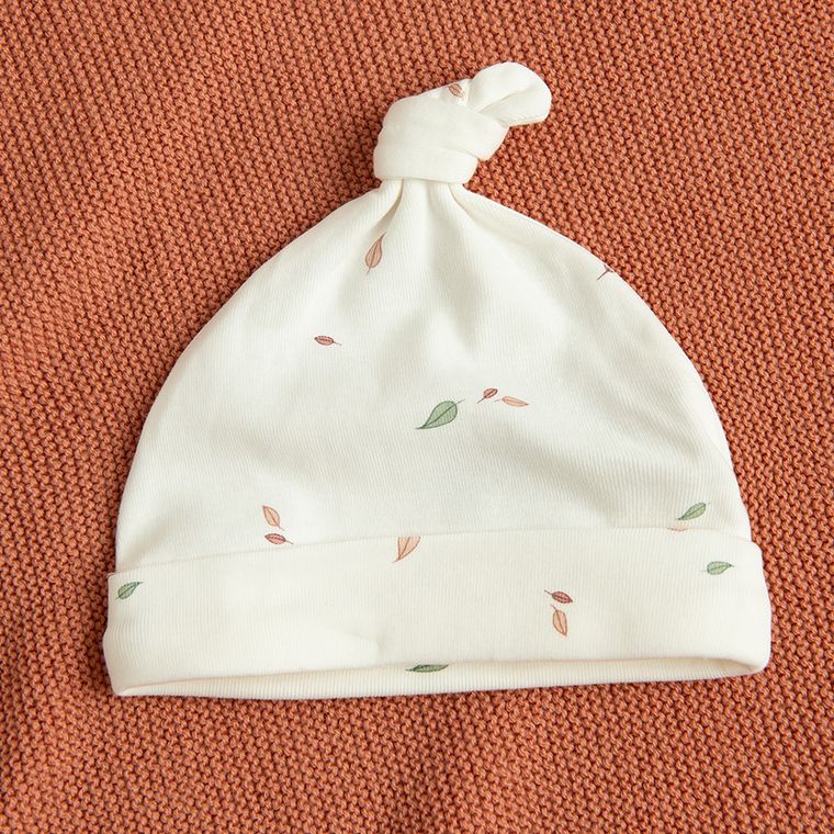 Cool Club, Komplet dziewczęcy, Body z długim rękawem, Półśpiochy, Czapka, biały