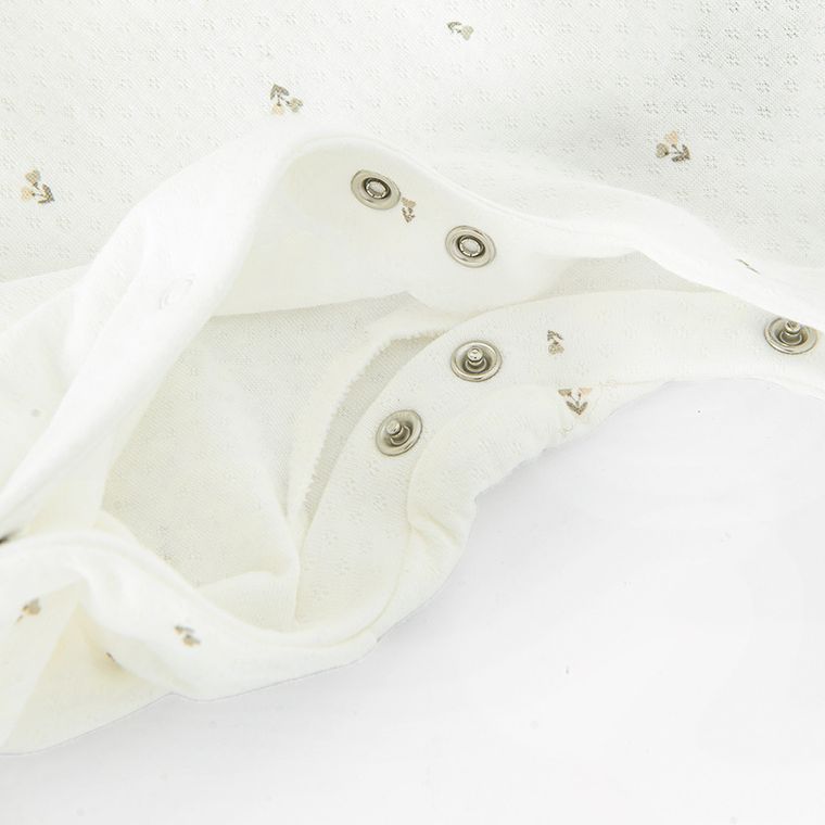 Cool Club, Komplet dziewczęcy, Body z długim rękawem, Śpiochy, biały