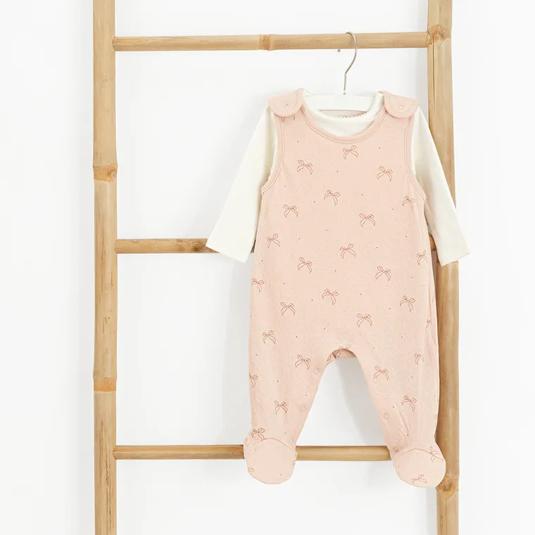 Cool Club, Komplet dziewczęcy, Body z długim rękawem, Śpiochy, mix