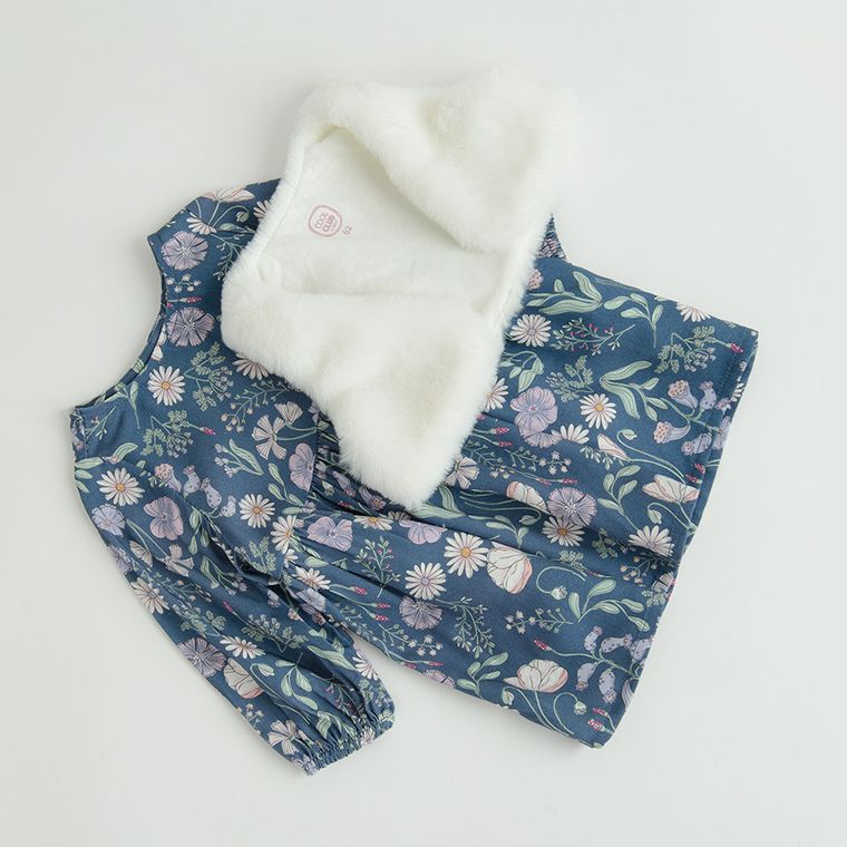 Cool Club, Komplet dziewczęcy, Sukienka z długim rękawem, Kamizelka, mix