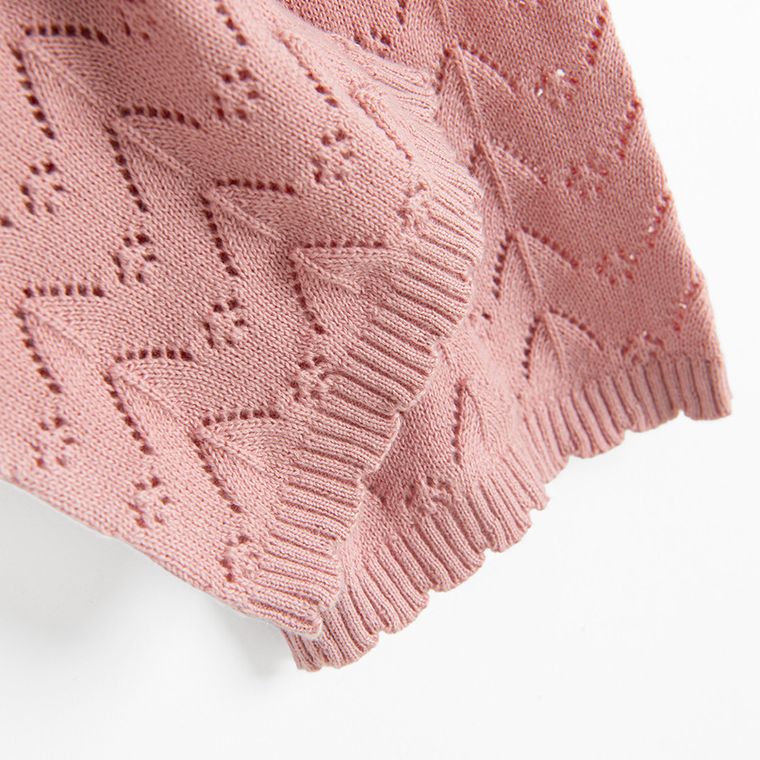 Cool Club, Komplet dziewczęcy, sweterkowy, Bluzka z długim rękawem, Spodnie, różowy