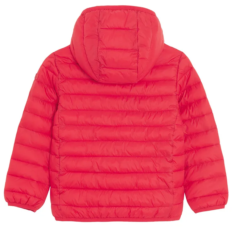 Cool Club, Kurtka chłopięca z kapturem, czerwona