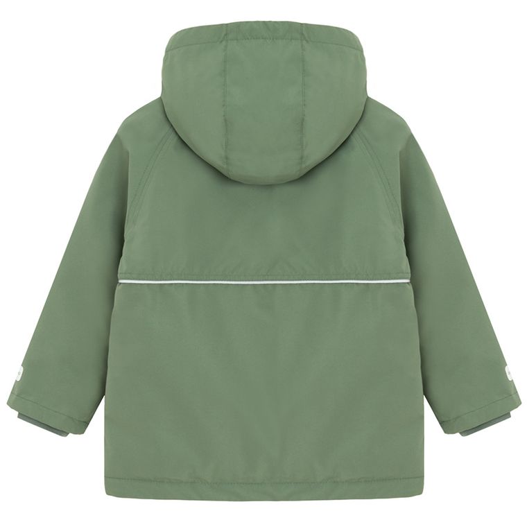 Cool Club, Kurtka chłopięca z kapturem, zielona