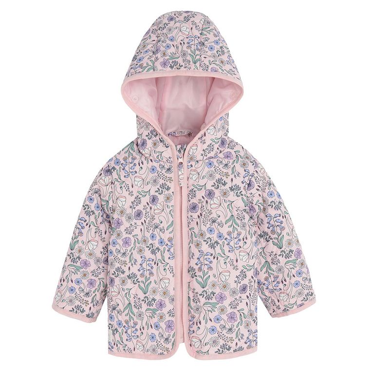 Cool Club, Kurtka dziewczęca z kapturem, 3w1, fioletowo-różowa