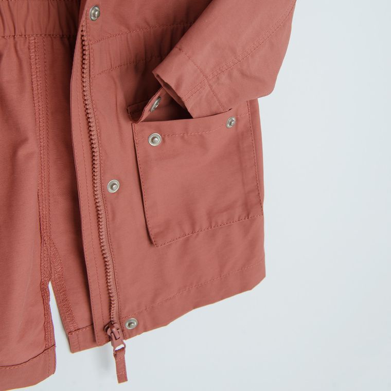 Cool Club, Kurtka dziewczęca z kapturem, 3w1, różowa