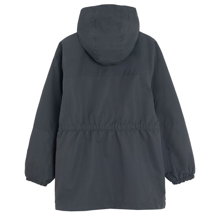 Cool Club, Kurtka dziewczęca z kapturem, czarna