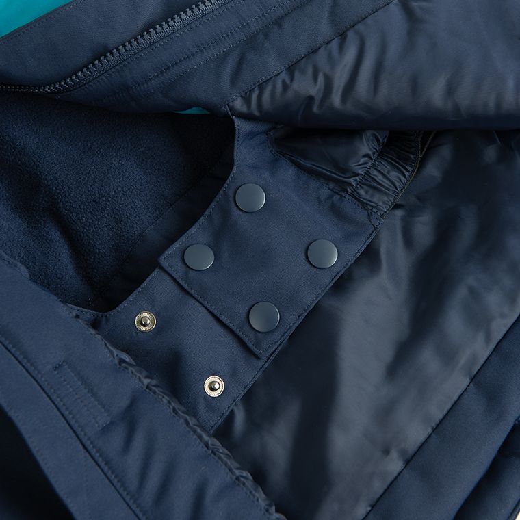 Cool Club, Kurtka narciarska chłopięca z kapturem, ocieplana, mix