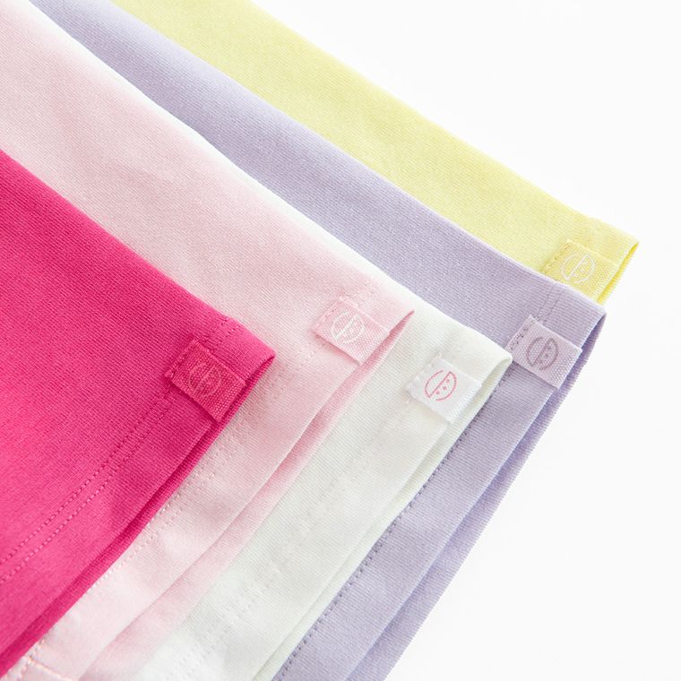 Cool Club, Legginsy dziewczęce, kolarki, mix, zestaw, 5 szt.