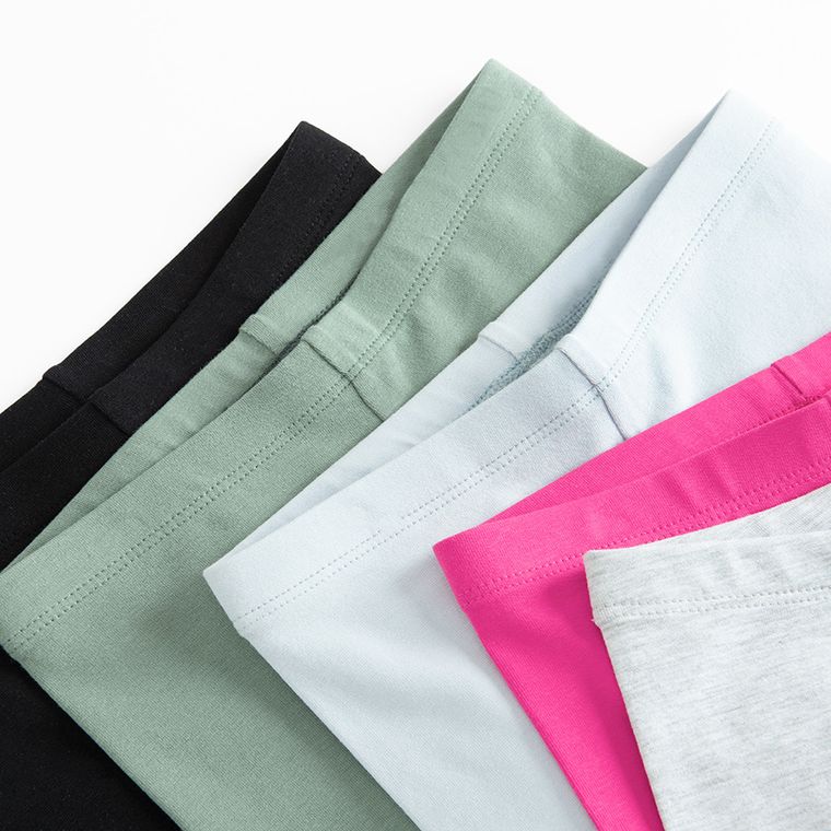 Cool Club, Legginsy dziewczęce, mix, zestaw, 5 szt.