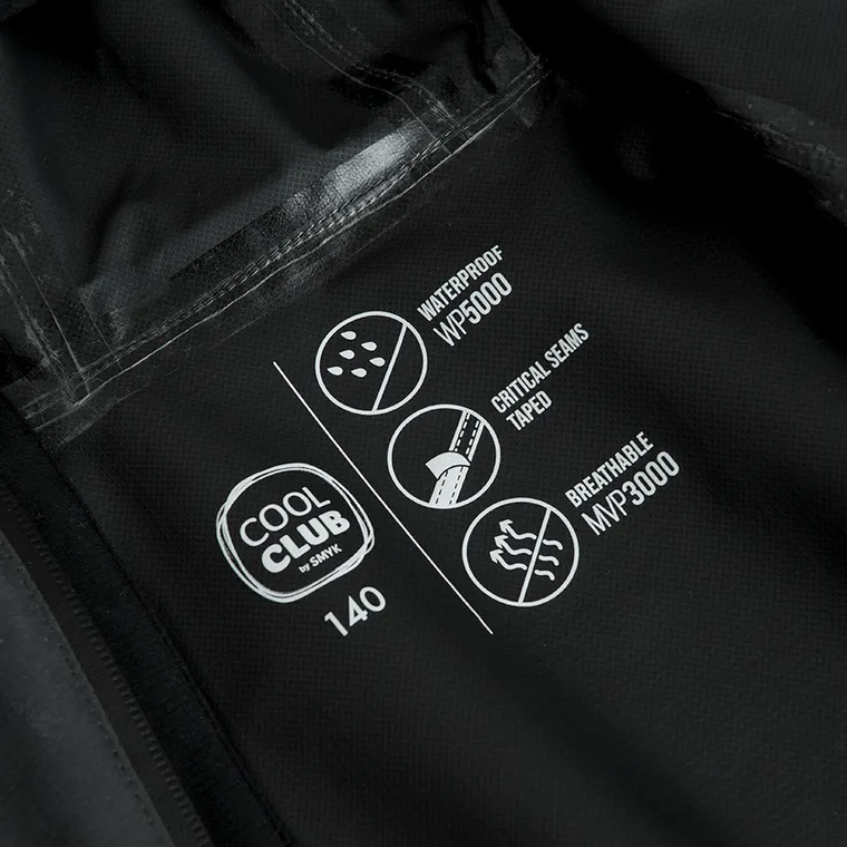 Cool Club, Przeciwdeszczowa kurtka chłopięca z kapturem, grafitowa