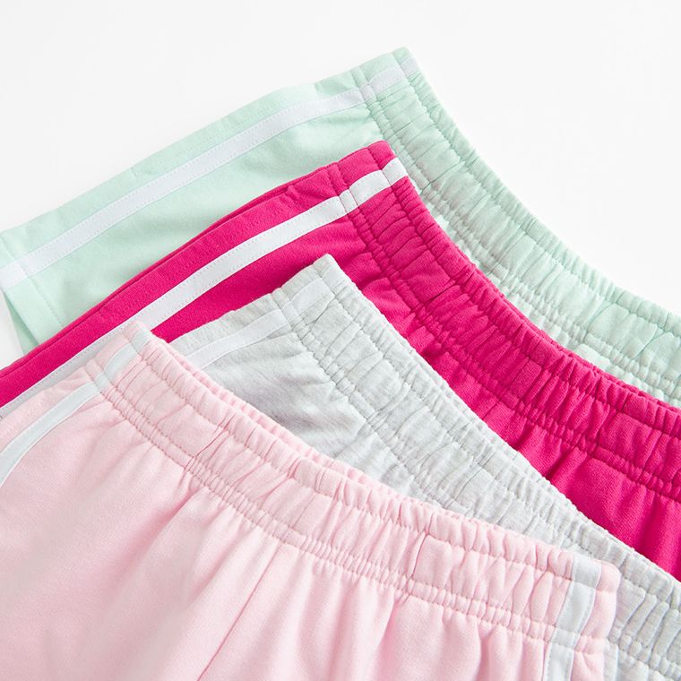 Cool Club, Szorty dziewczęce, mix, zestaw, 4 szt.