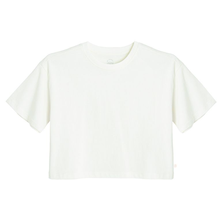 Cool Club, T-shirt dziewczęcy, crop top, mix, zestaw, 5 szt.