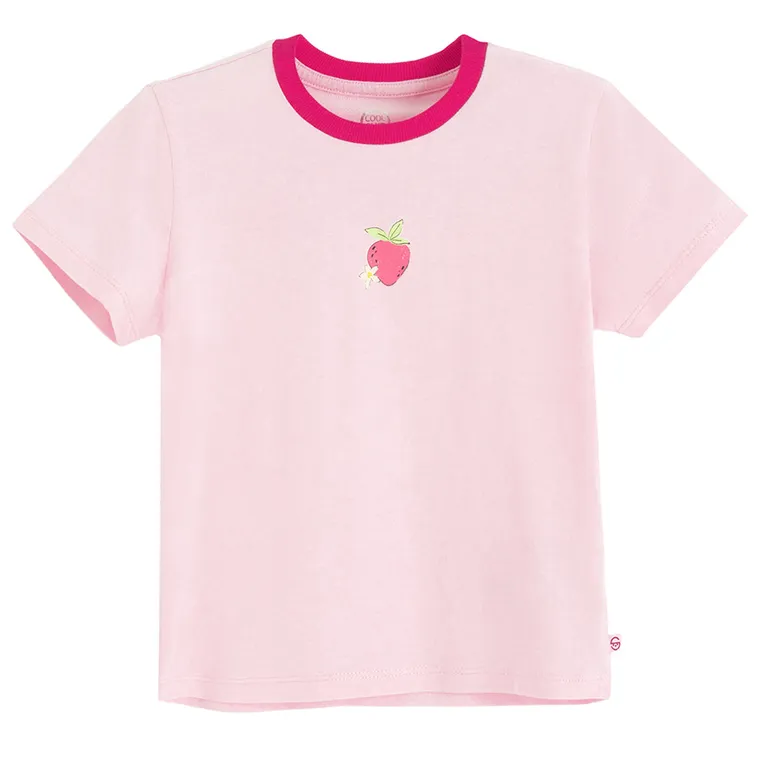 Cool Club, T-shirt dziewczęcy, mix, zestaw, 5 szt.