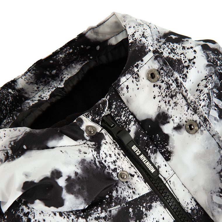 Cool Club, Wodoszczelna kurtka narciarska chłopięca z kapturem, ocieplana, mix