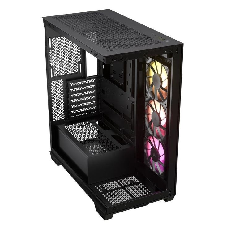Corsair, obudowa, 3500X ARGB TG Mid-Tower, czarna