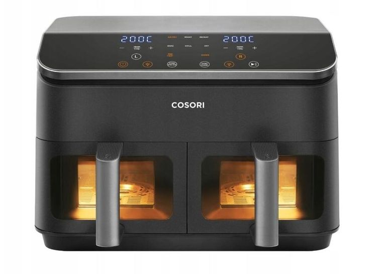 Cosori, Dual Basket Chef Edition, frytownica beztłuszczowa