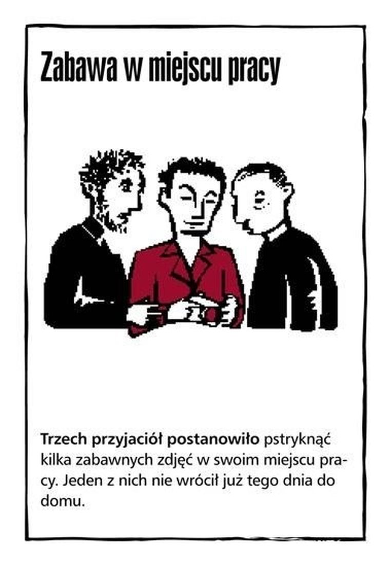 Czarne Historie 5, gra karciana