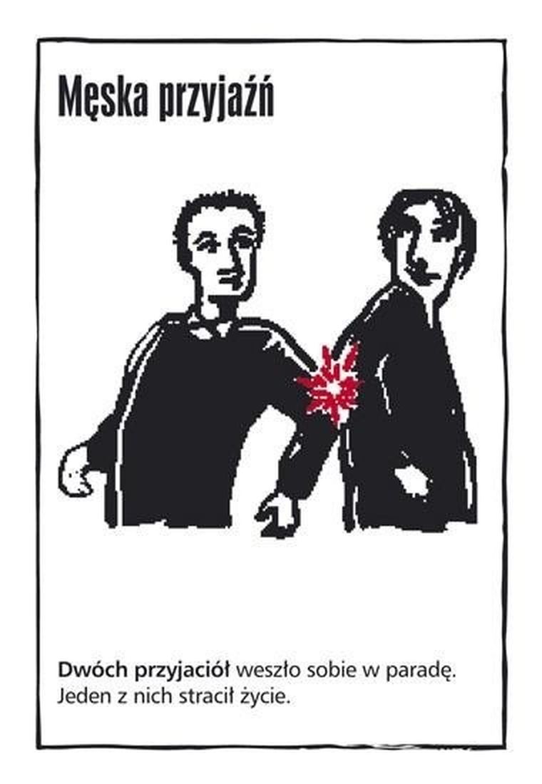 Czarne Historie 6, gra karciana