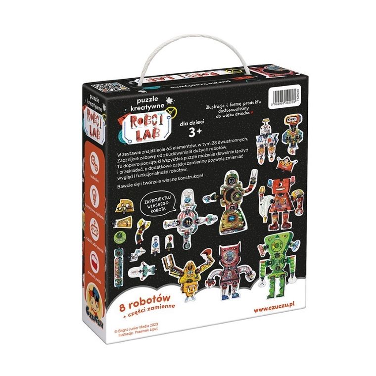 CzuCzu, Robot Lab, puzzle kreatywne