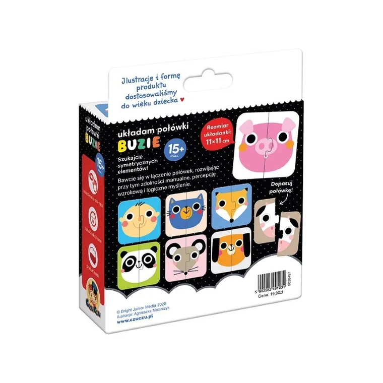 CzuCzu, Układam połówki, Buzie